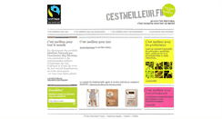 Desktop Screenshot of cestmeilleur.fr